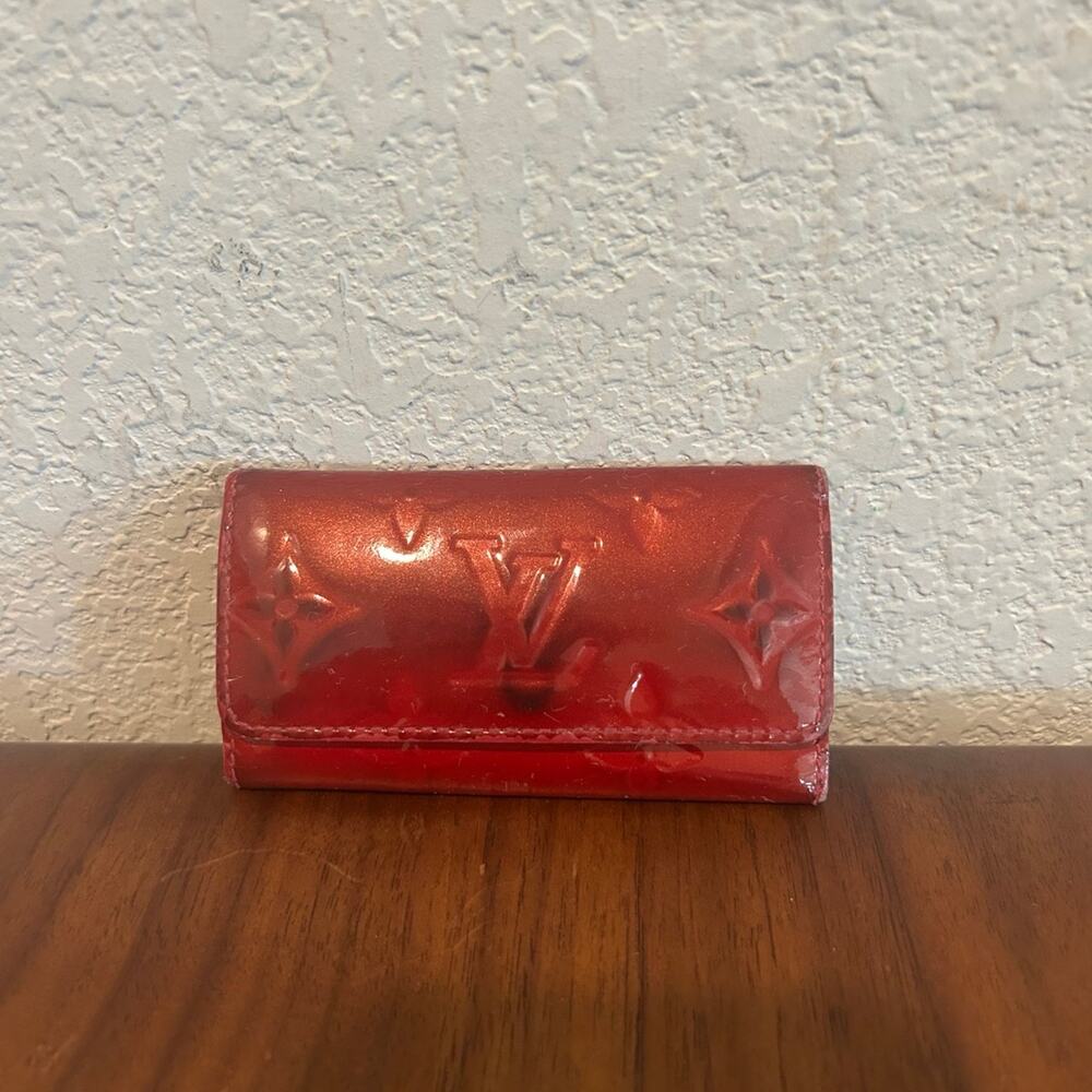 Vintage Louis Vuitton Vernis Keyholder 4 Key